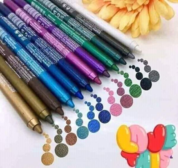 flormer colourful eyeliner 12 piece