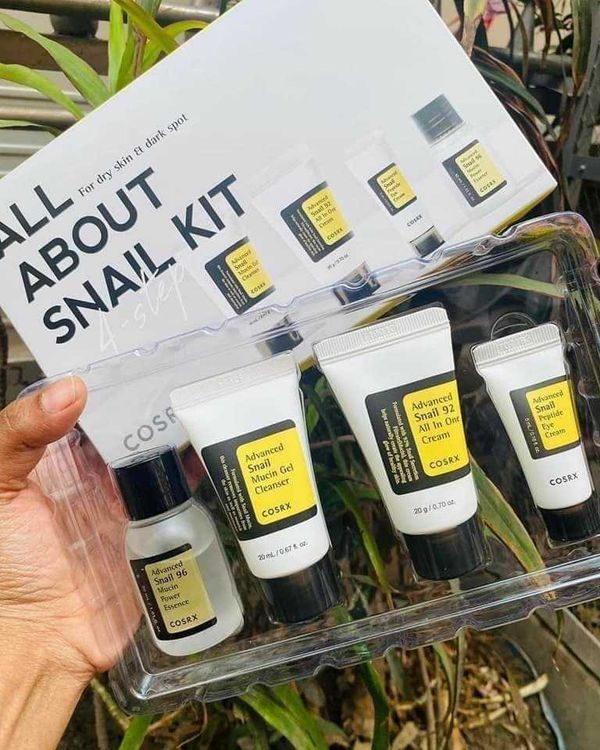 COSRX Advanced Snail : ALL ABOUT SNAIL KIT-4 steps