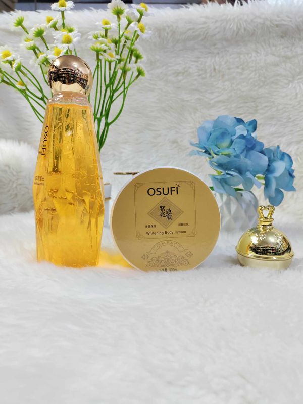 Osufi serum + Osufi whitening body cream + Osufi night cream Full combbo