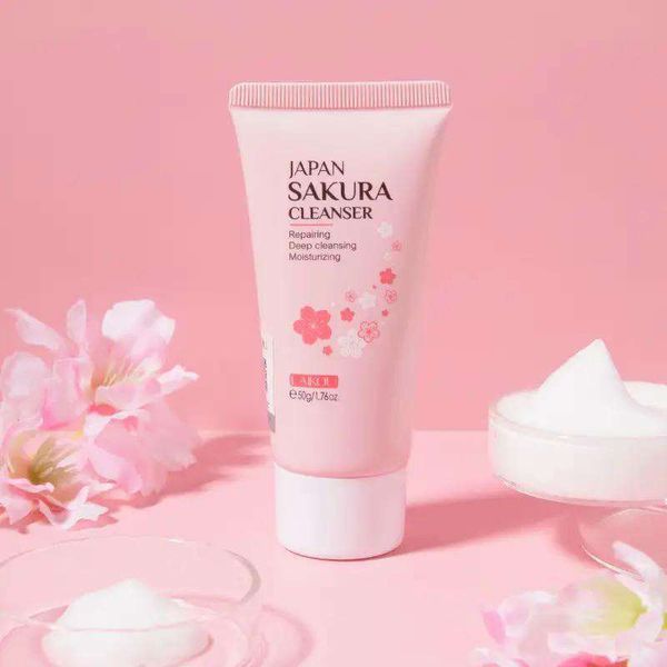 JAPAN SALURA FACE WASH 100gm 2