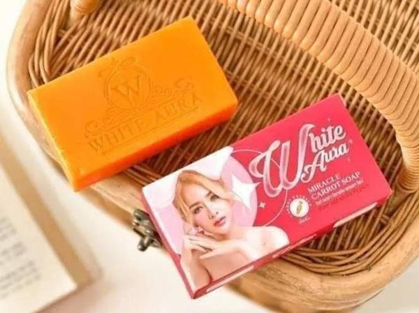 white aura soap160g