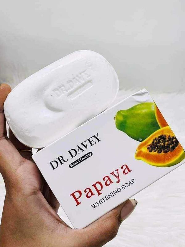 Dr Davey Papaya whiting soap