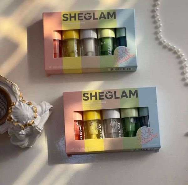 Sheglam lip oil /tint 5 pcs box Full box