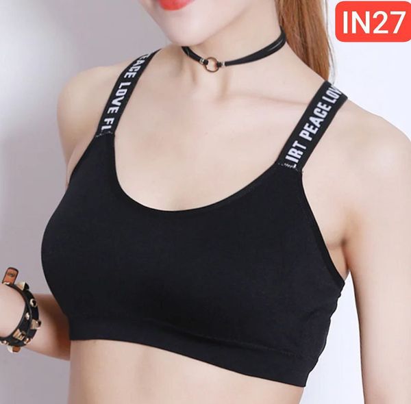 Sports Bra Free Size IN27Free Size: (37kg-65kg)Body Size: 32-40