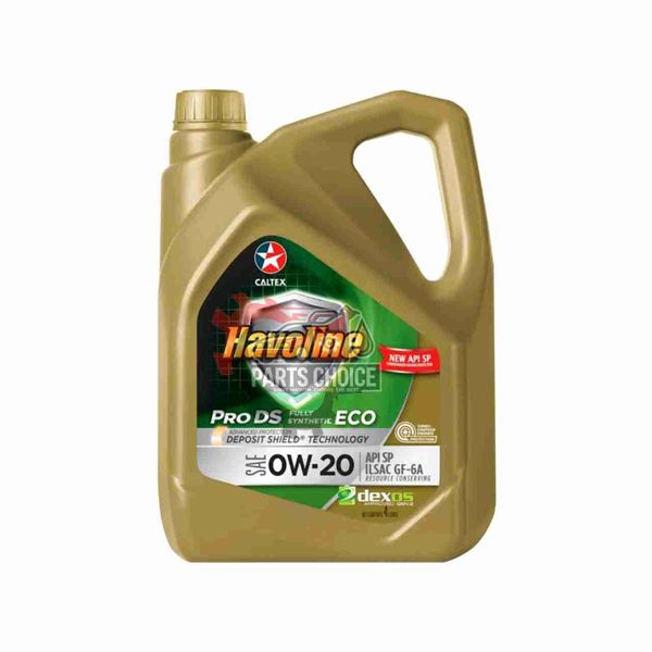 CALTEX HAVOLINE 0W-20 FULL SYNTHETIC ENGINE OIL 4L