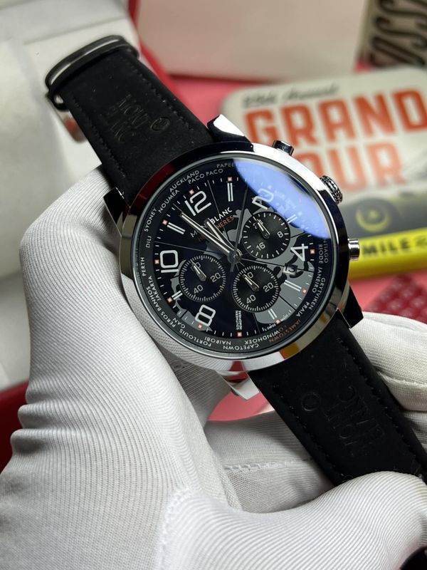 Mont Blanc Hemisphere Belt Black