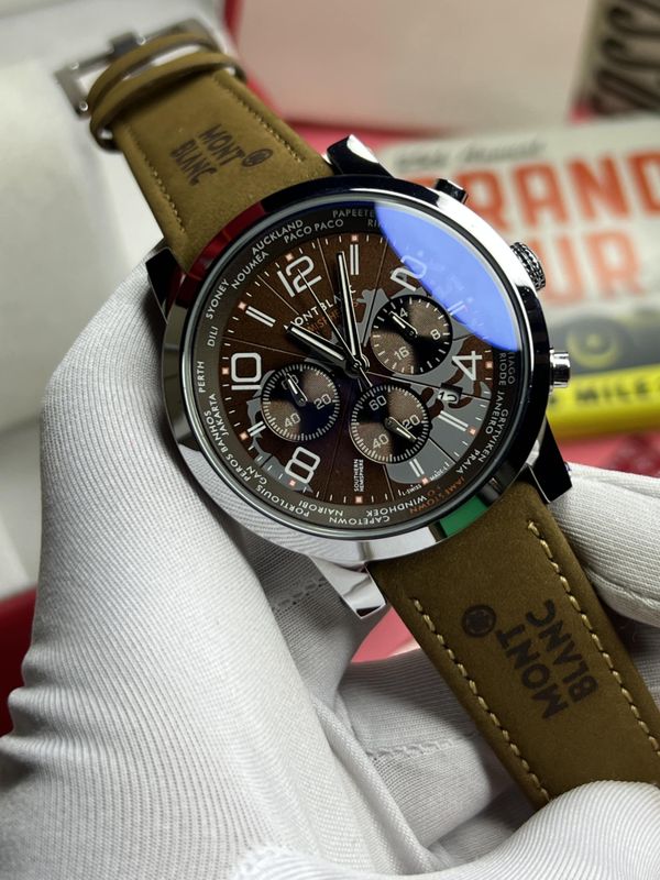 Mont Blanc Hemisphere Belt Brown