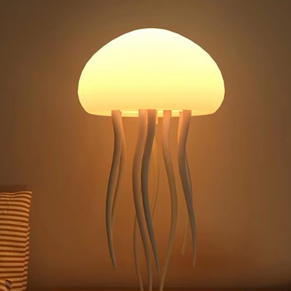 Jellyfish LED Night Lamp – Voice Control | Color Changing Light | Smart Home Decoration in Bangladesh