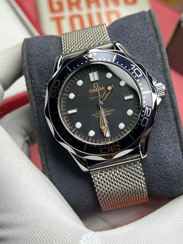 Omega 007 Automatic Free Nato Silver