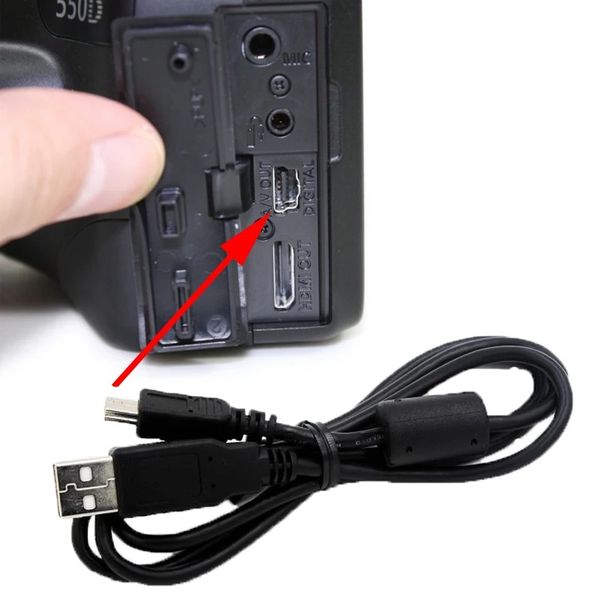 Canon Camera Data Cable | Mp4 Cable | Scanner Cable | USB Data Cable for Multiple devices