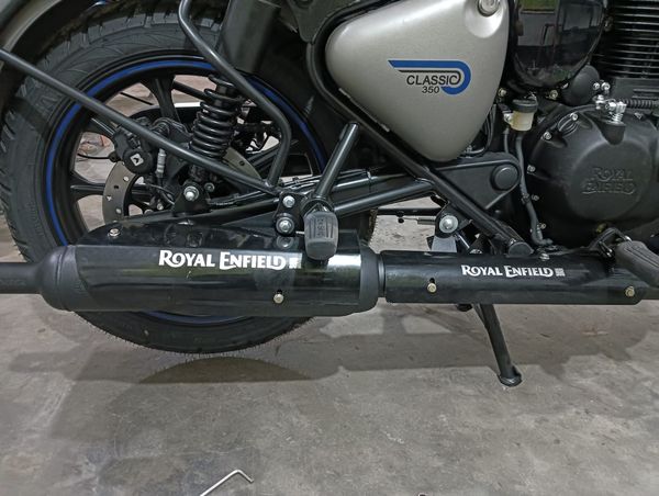 Premium Silencer Cover For Royal Enfield