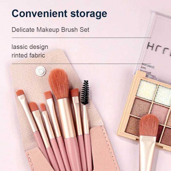 8 piece make up brush set