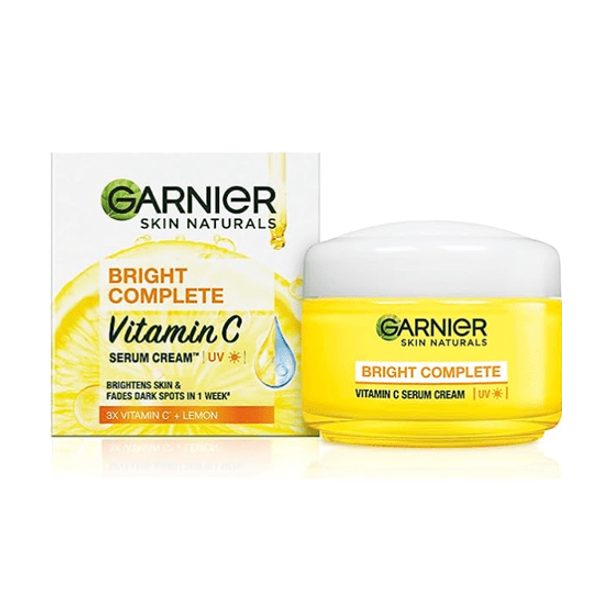 Garnier Bright Complete Vitamin C Serum Cream UV