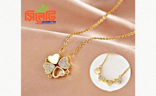 Love Heart Magnetic Pendant Chain Necklace