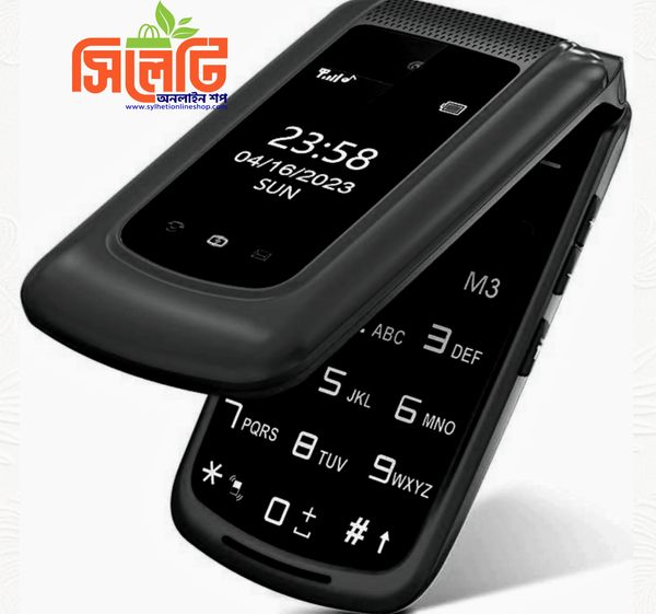 T-Source T203 Dual Display Folding Mobile Phone (Black)