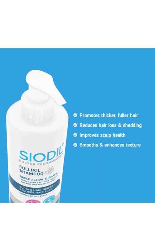Siodil Follixil Shampoo - 200ml - Image 3