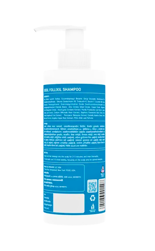 Siodil Follixil Shampoo - 200ml - Image 6