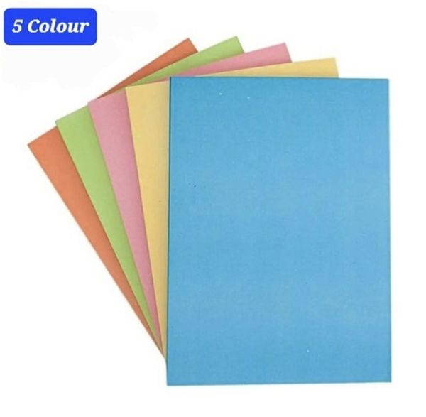 70gsm A4 Color Paper 100pcs (5 Color)