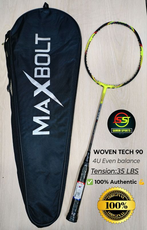 Maxbolt Woven Tech 90 Badminton Racket