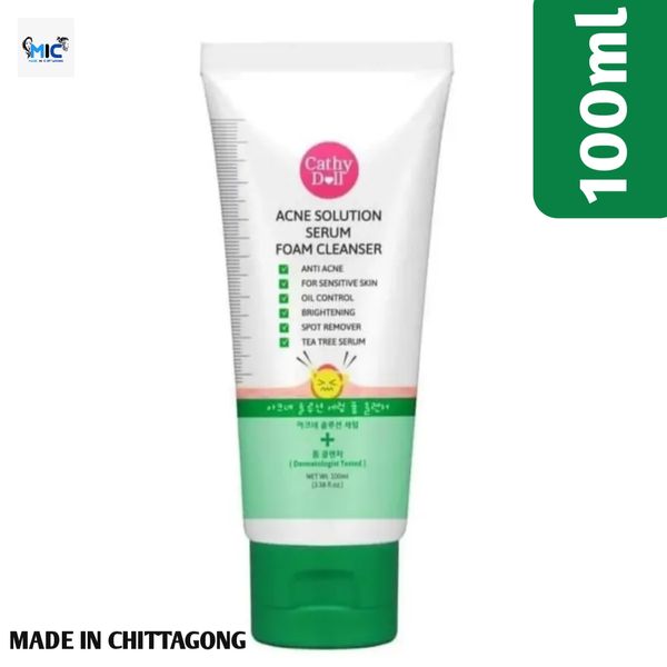Cathy Doll Acne Solution Face Wash - 100ml