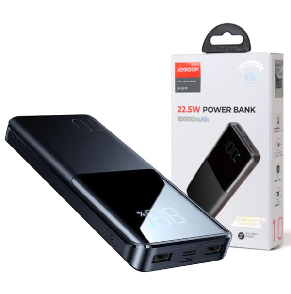 JOYROOM JR-QP191 10,000mAh Power Bank 22.5W with LED Display Monitoring