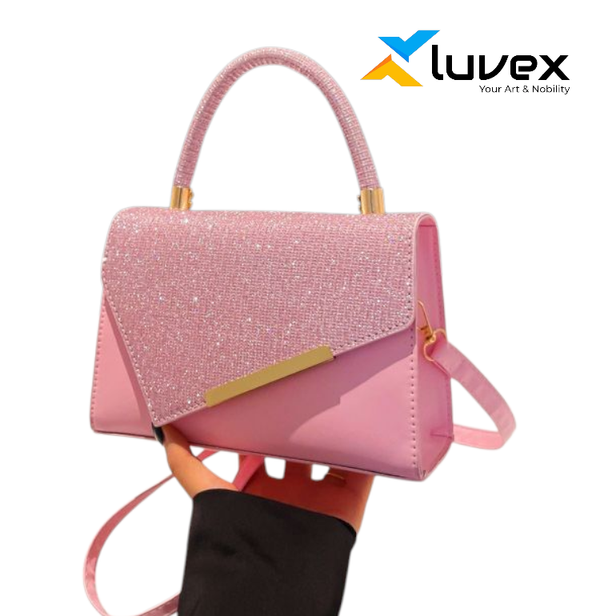 China Premium PU Leather Bag (Pink)