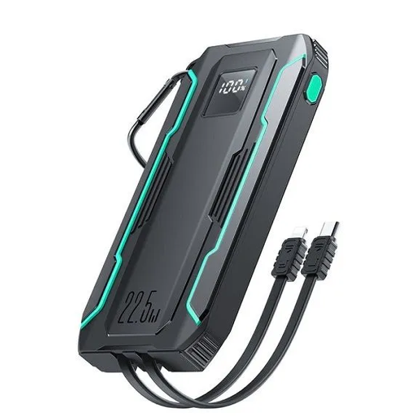 Joyroom JR-L017 22.5W 10000mAh Power Bank With Dual Cables