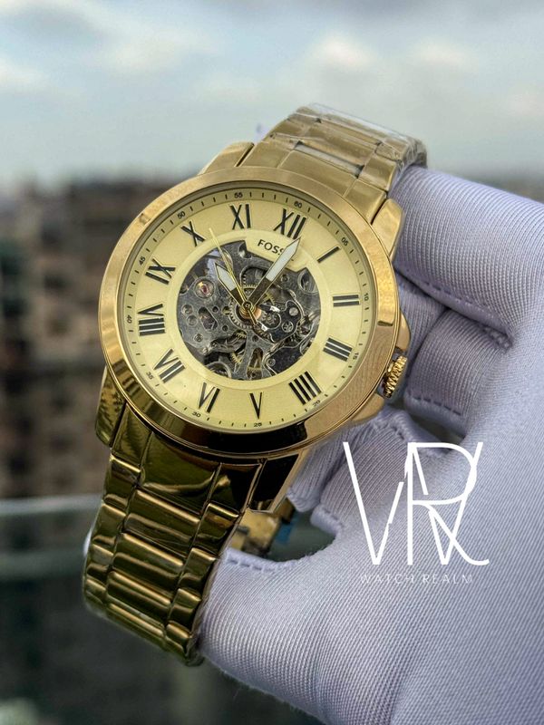 FOSSIL AUTO CHAIN GOLDEN