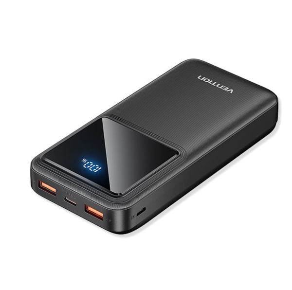 Vention 22.5W 20000mAh Power Bank – BLACK