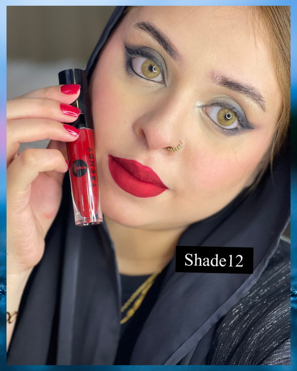 Trendy Beauties Liquid Matte Lipstick #12
