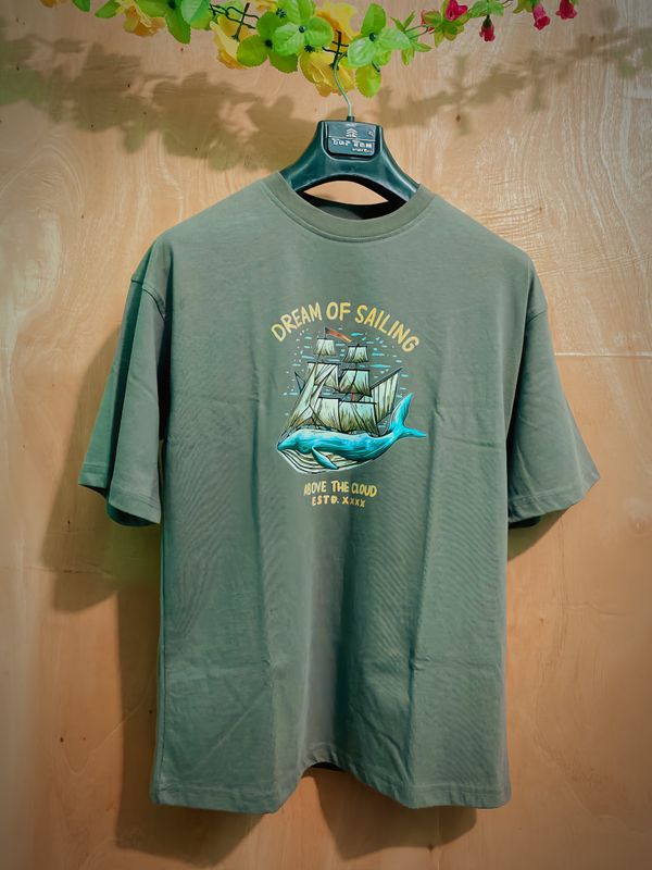 Dream Of Sailing 🐋 Drop Solder t-shirt