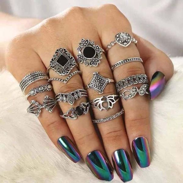 15 pcs finger ring