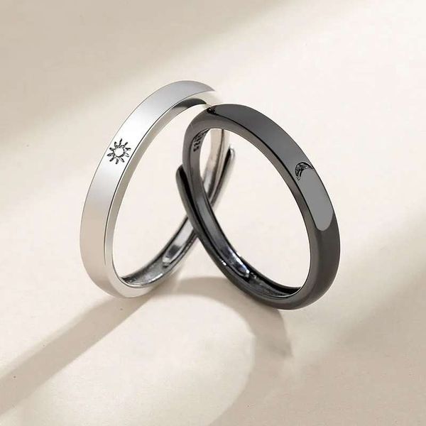 Beautiful SUN ☀ & MOON🌙Couple Ring available In stock FREE SIZE