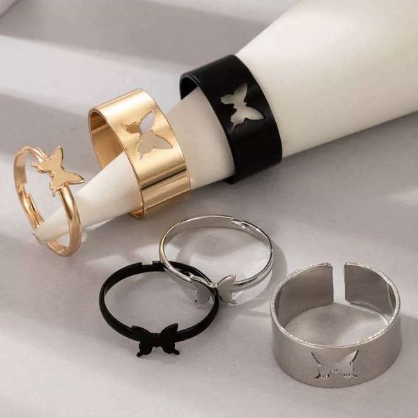 Butterfly couple ring