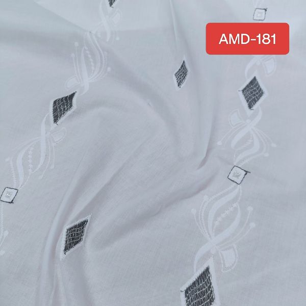 ফ্লোরাল এলিগ্যান্স – প্রিমিয়াম এমব্রয়ডারি পিওর কটন - Image 1