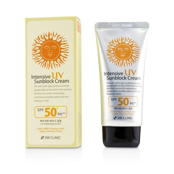 3W Clinic Intensive UV Sunblock Cream SPF 50+ PA+++ 70ml – 74892