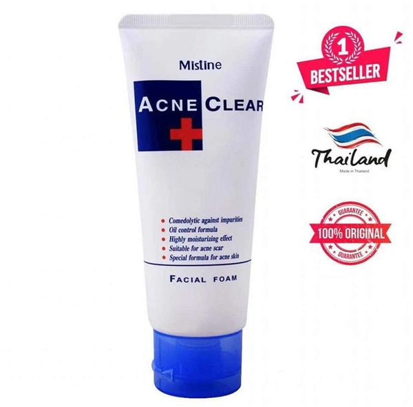 acne clear facial foam