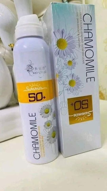 chamomile whitening sunscreen spray