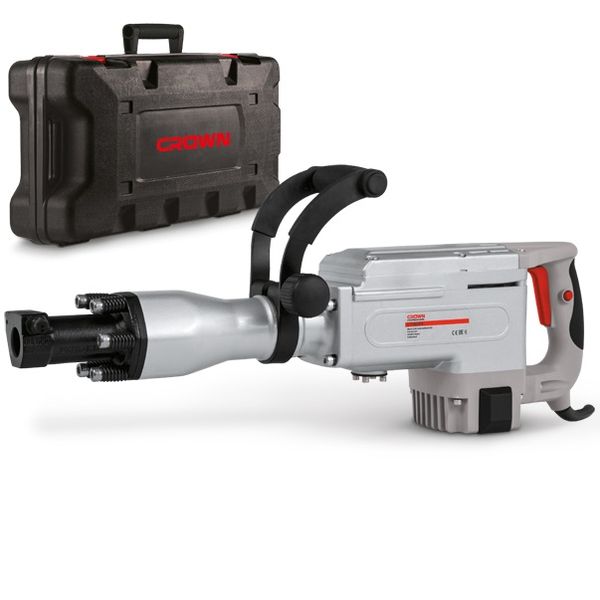 CROWN Professional Demolition Breaker, 1700W, 45J, HEX-30; CT18024