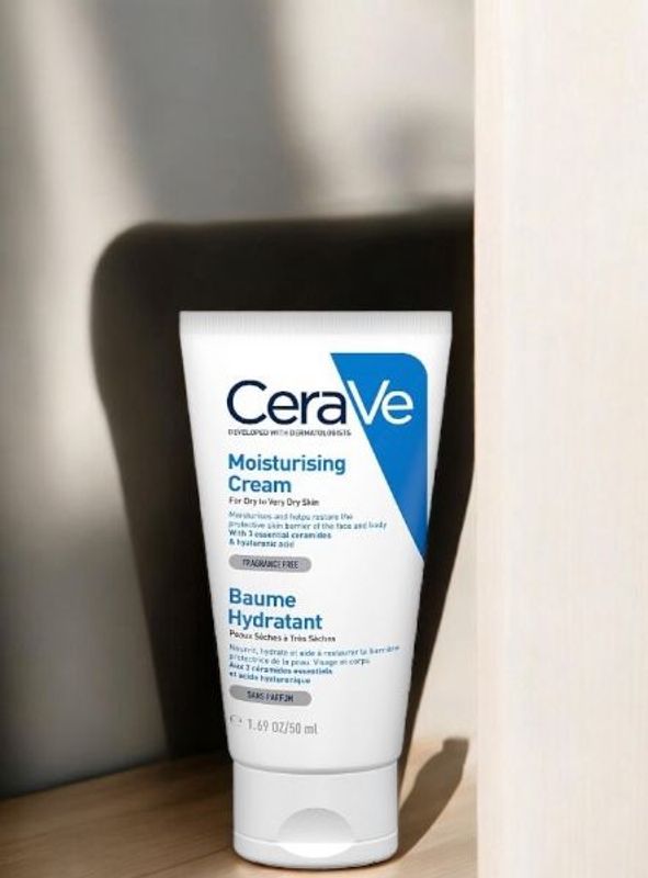 CERAVE Moisturising Cream For Dry To Very Dry Skin 50ml - Image 2