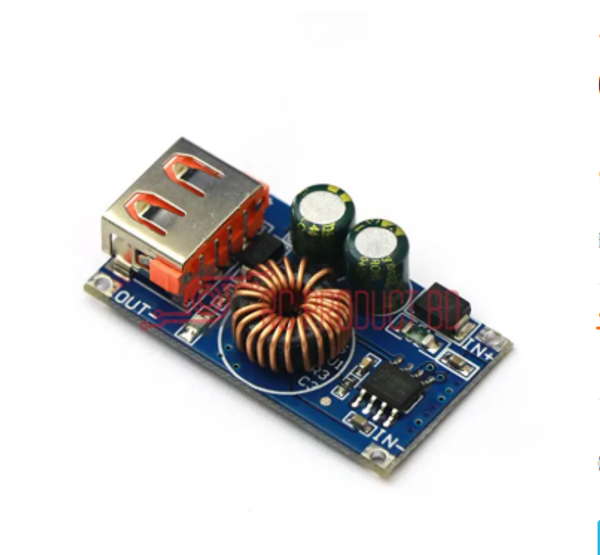 12v 24v থেকে qc2.0 qc3.0 ফাস্ট চার্জ মোবাইল ফোন চার্জিং বোর্ড - 12 volt battery charger