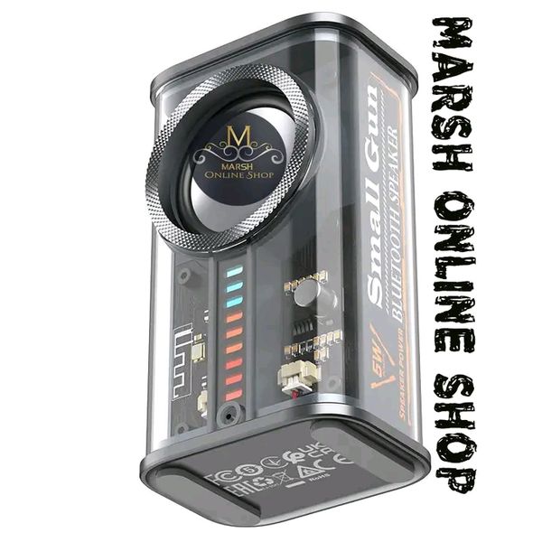 💥K07 Transparent Mecha Wireless Bluetooth Speaker - Image 5