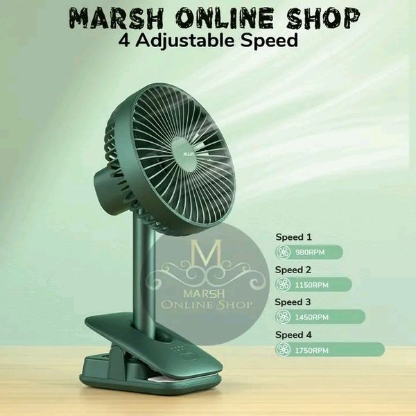 💥JISULIFE FA13R Rechargeable Clip Fan (8000mAh) - Image 5