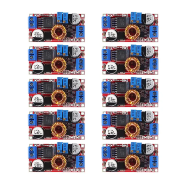10PCS XL4015 E1 5A DC to DC CC CV Lithium Battery Charging Board XL4015E1 Adjustable Buck Power Converter