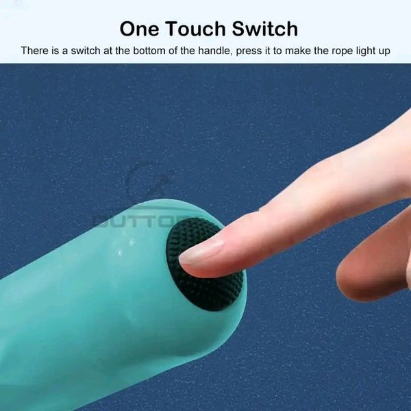 Outtobe Jump Ropes Luminous Skipping Rope LED Light Up Rope Adjustable Rope - Image 4