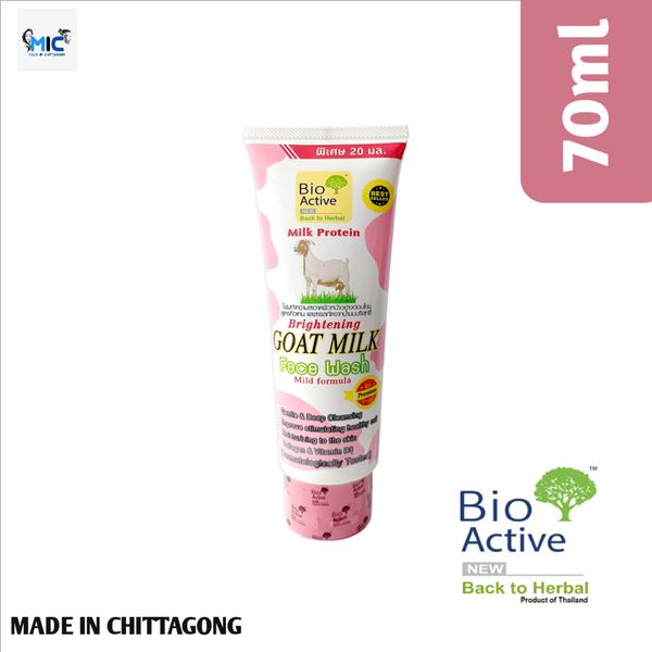 Bio Active Goat Milk Facewash 80ml