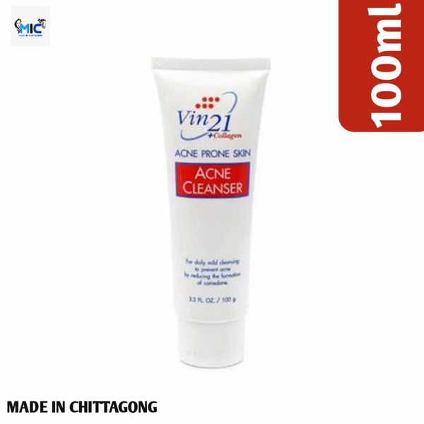 Vin 21+ Collagen Acne Prone Cleanser100g