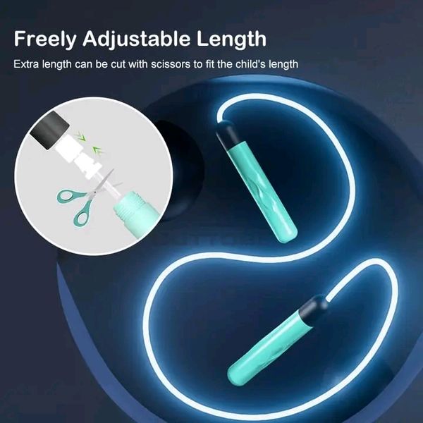 Outtobe Jump Ropes Luminous Skipping Rope LED Light Up Rope Adjustable Rope - Image 5