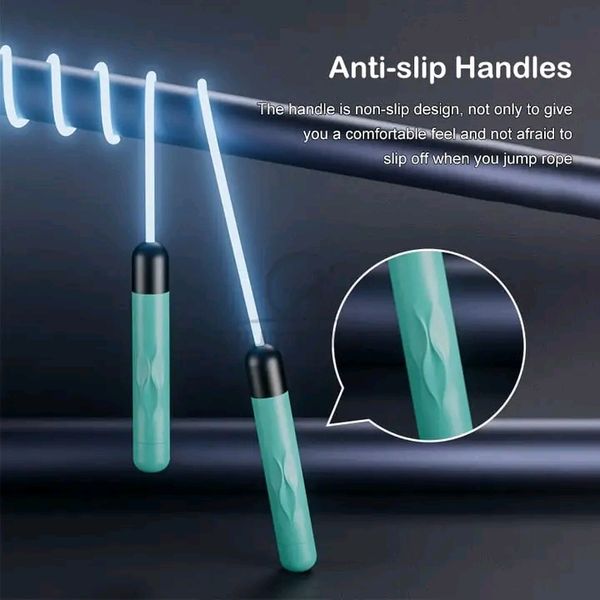 Outtobe Jump Ropes Luminous Skipping Rope LED Light Up Rope Adjustable Rope - Image 7