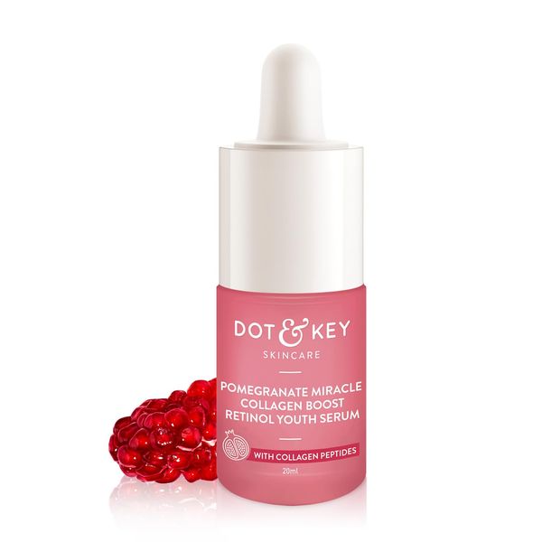 Dot & Key Pomegranate + 0.9% Retinol Serum for Fine Lines & Wrinkles